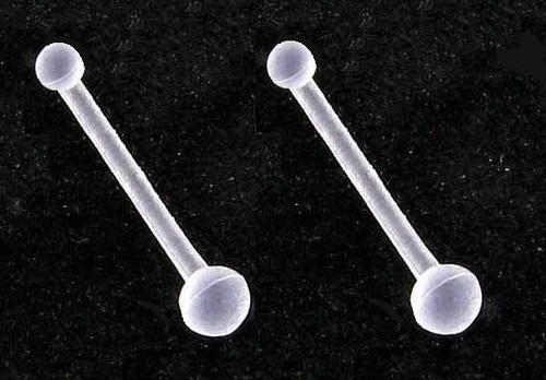 Pack clear nose - 2x, stud