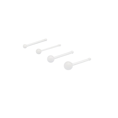 4pcs bone nose stud retainer - stud,