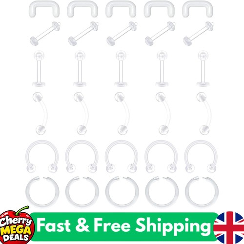 Piece clear piercing - 30-piece,