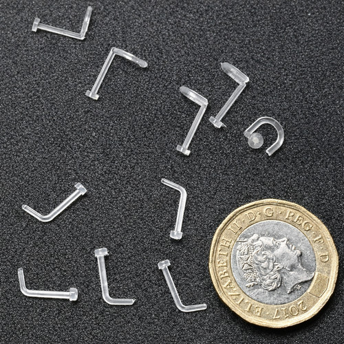 Nose stud pin - pin, acrylic