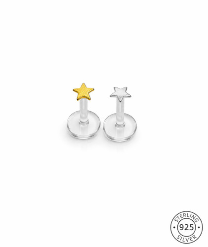Sterling silver gold - silver, or