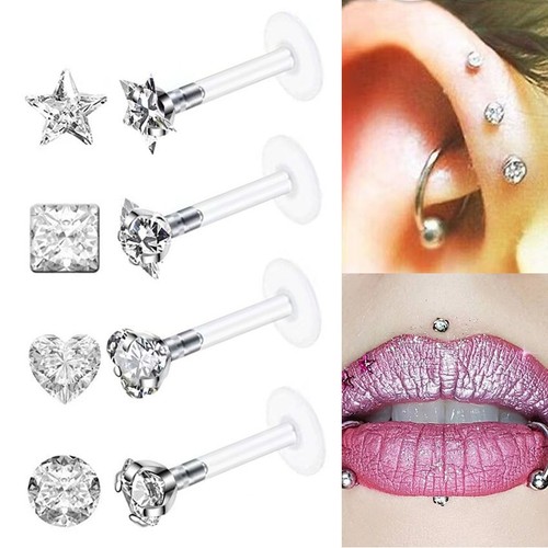 Bioflex retainer stud labret - bioflex,