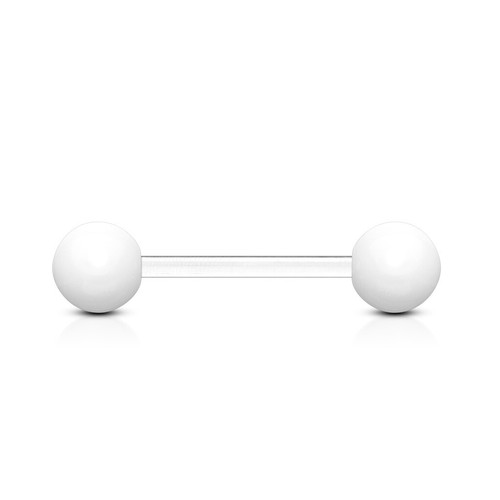 12mm short white - 12mm, bio