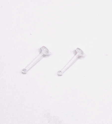 Nose stud piercing retainer - piercing,
