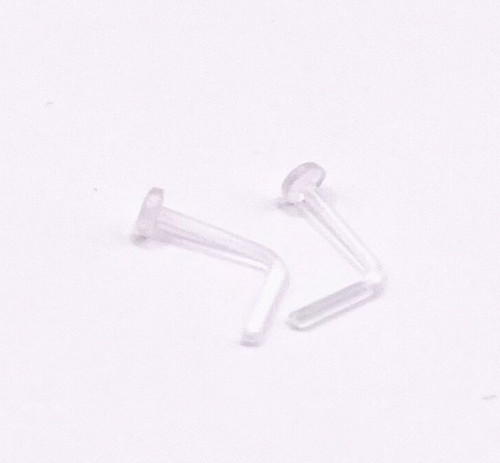 Nose stud piercing - piercing, retainer